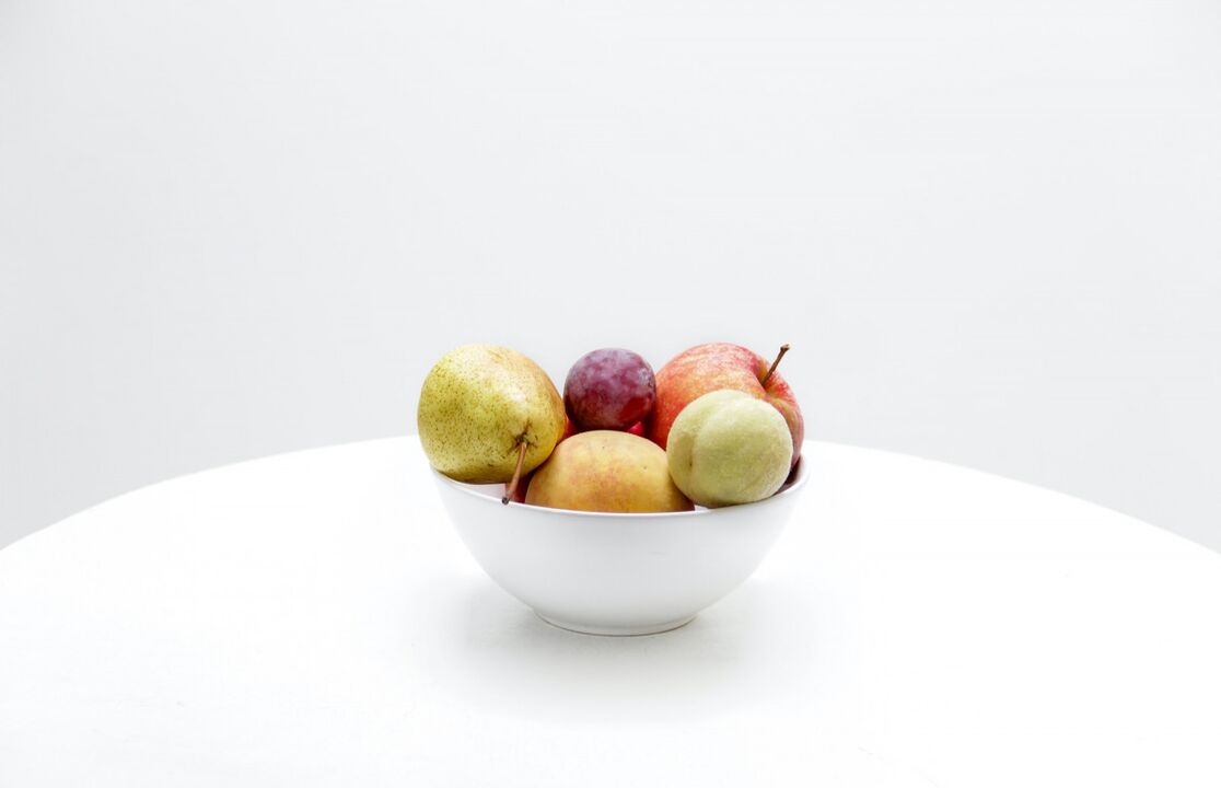 Fruits pour le régime « Préféré ».
